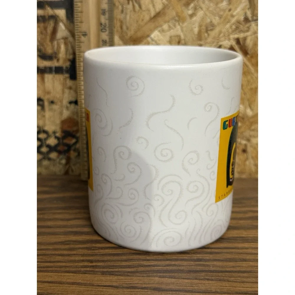 Vintage 1990s Starbucks Guatemala Steam Swirls Coffee Mug 12 oz Thailand